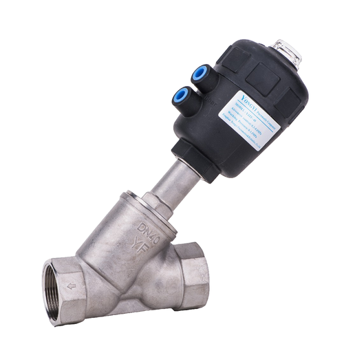 YJZF塑料头角座阀